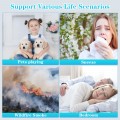AIRFIRE Air Purifier, AP202 HEPA Air Purifiers for allergies & asthma, Wildfire, Pet Fur, Pollen, 1 PCS, White