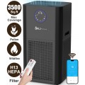 DR. J Professional WiFi Air Purifier for Large Rooms 3500sq.ft, HEPA Air Purifiers for Allergies and Asthma, Pet Dander&Odor, Pollen, Dust, Wildfire/Smoke