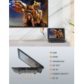 17.9” Portable DVD Player for Kids 1280x800 Resolution Headrest DVD Player with 15.4” Swivel Screen for Car