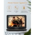 17.9” Portable DVD Player for Kids 1280x800 Resolution Headrest DVD Player with 15.4” Swivel Screen for Car