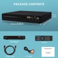 DVD Player for TV with HDMI 1080P Small VCR Player with Remote Portable CD Player for Home