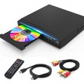 DVD Player with HDMI 1080P HD DVD Player for TV with Remote Portable CD Player