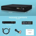 DVD Player with HDMI 1080P HD DVD Player for TV with Remote Portable CD Player
