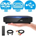 DR.J Professional Mini DVD Player VCR Player DVD Player for TV DVD Player with Remote CD Player