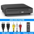 DR.J Professional Mini DVD Player VCR Player DVD Player for TV DVD Player with Remote CD Player