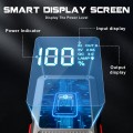 4200A Car Jump Starter | 10L Diesel & All Gas, 65W Car Charger & QC3.0 Fast Charge, GCZ 12V Battery Jump Box with LED Display
