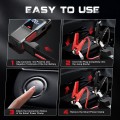 4200A Car Jump Starter | 10L Diesel & All Gas, 65W Car Charger & QC3.0 Fast Charge, GCZ 12V Battery Jump Box with LED Display