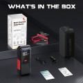 4200A Car Jump Starter | 10L Diesel & All Gas, 65W Car Charger & QC3.0 Fast Charge, GCZ 12V Battery Jump Box with LED Display