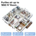 Smart Wi-Fi Air Purifier, DR.J Professional H13 True HEPA Filter, Air Purifiers for Home Large Room up to 1800 Ft², Air Cleaner for Allergies, Pet Odor, Smoke, Dust, Works with Alexa