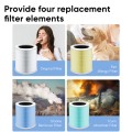 Smart Wi-Fi Air Purifier, DR.J Professional H13 True HEPA Filter, Air Purifiers for Home Large Room up to 1800 Ft², Air Cleaner for Allergies, Pet Odor, Smoke, Dust, Works with Alexa