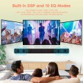 DR.J Professional Soundbar with Subwoofer, 2.2 CH Bluetooth HDMI Sound Bar for TV 3D Surround Sound System