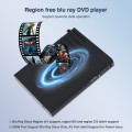 Blu Ray DVD Players with Remote, Portable Blue Ray Player Support 1080P, Support All DVDs and Region A1 Blu-Rays