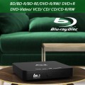 Blu Ray DVD Player for TV with HDMI, Mini 1080P Blue-Ray Disc Player for Home Theater Portable CD Player