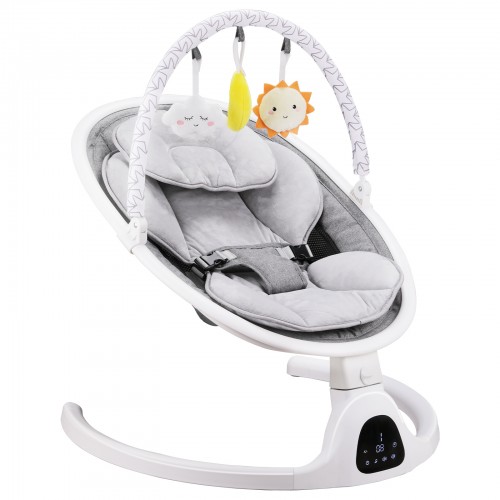 Bluetooth Baby Chairs with 5 Speed 10 Lullabies 3 Timer Settings