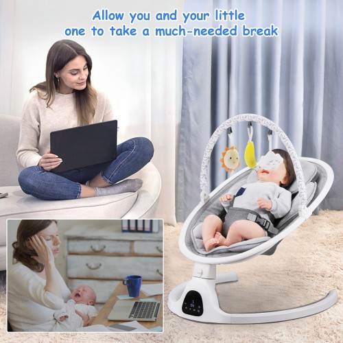 Baby swing discount chair 6 months