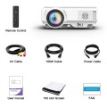 Projector with WIFI,  Projector for Outdoor Movies, Support 1080P, 100" Projector Screen Included