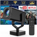 DR. J Professional Mini Projector with WiFi and Bluetooth, 1080P Support, Auto Focus & Keystone, Compatible for HDMI/iOS/Box