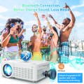 Projector with WiFi and Bluetooth 5.1, 1080P Full HD Projector, Portable Mini Projector