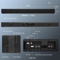 DR.J Professional Soundbar, 2.2 CH Bluetooth 5.0 Sound Bar with Subwoofer, HDMI-ARC, Separable Design