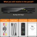 Blue Ray. DVD Players for TV, 1080P Home Theater Disc System, Support All DVDs and Region A1 Blu-Rays