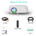 Mini WIFI Projector 8500 Lumen 1080P FHD Supported Portable Outdoor Movie Projector