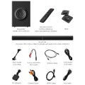 DR.J Professional Soundbar with Subwoofer, 2.1 CH Separable Sound Bars for TV, Bluetooth/HDMI-ARC/AUX/Opt 3D Surround Sound